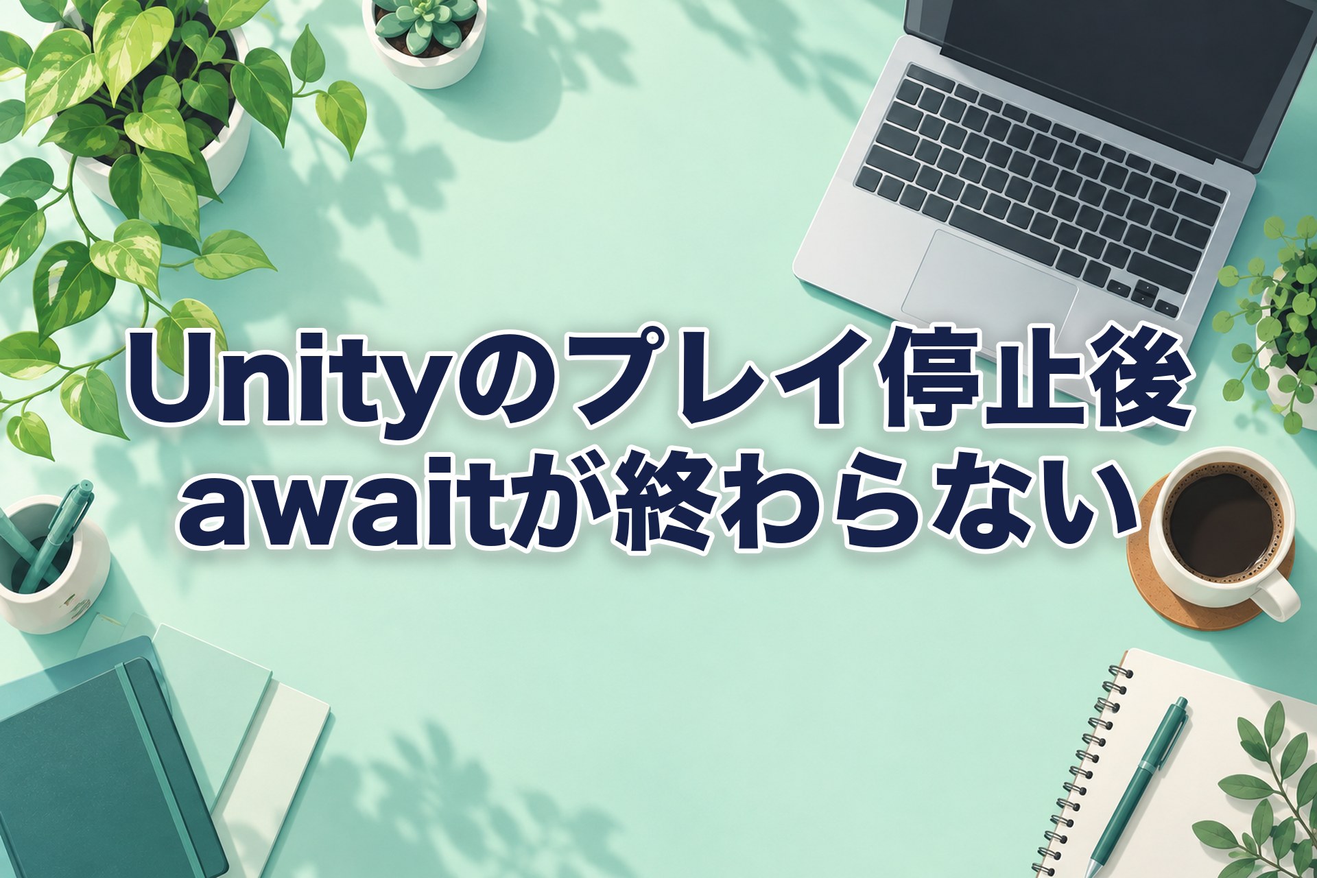 Domain Reload無効のUnityで、プレイを止めた後のawaitが永遠に終わらずツールが動かなくなった