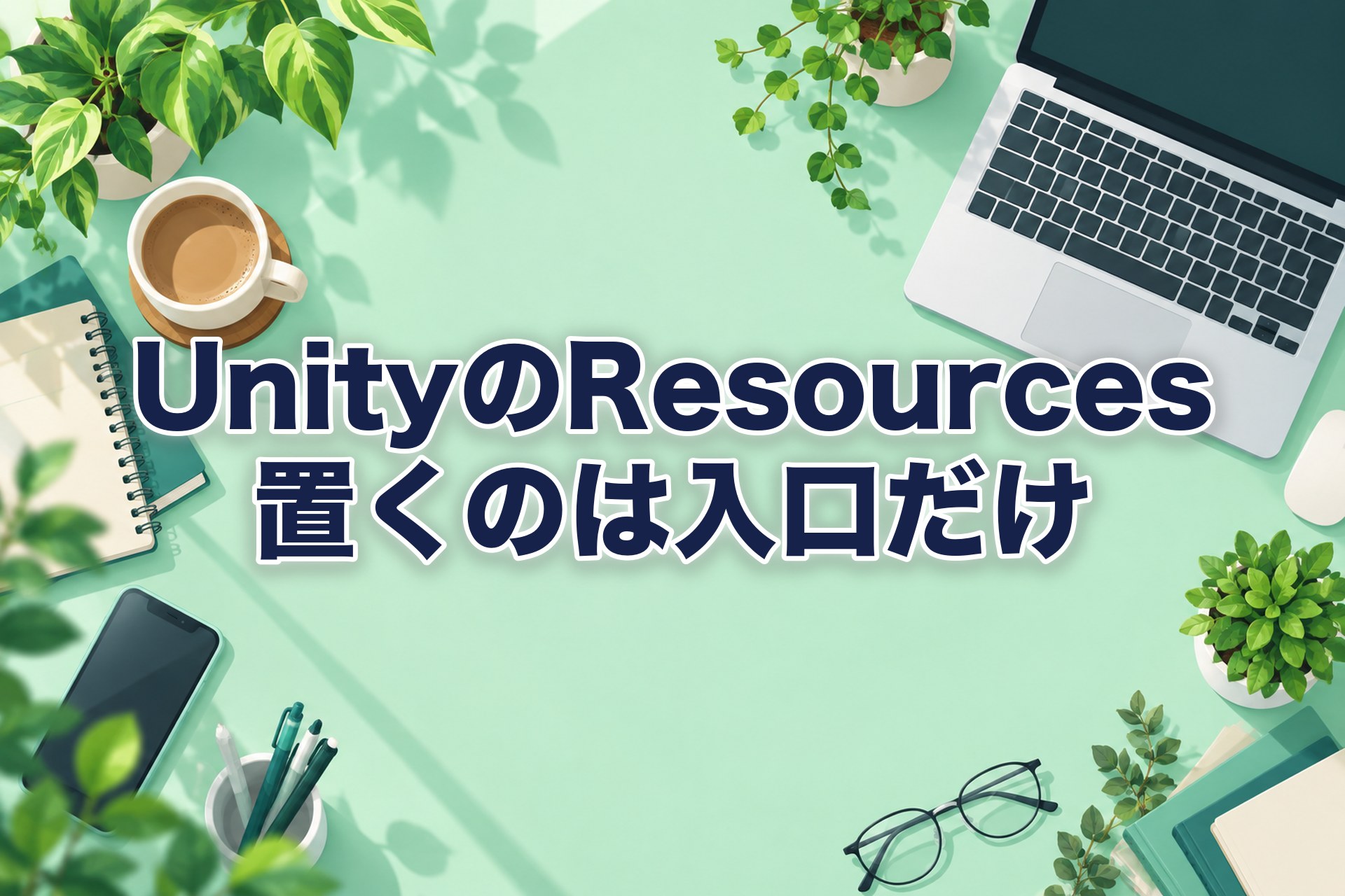 【Unity】Resourcesフォルダに何でもかんでも配置していませんか?